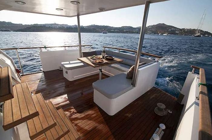 yacht rental paros